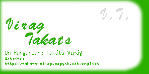 virag takats business card
