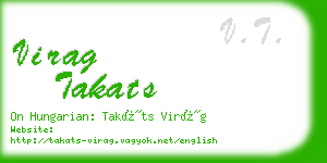 virag takats business card